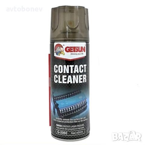 Контактен спрей/Contact cleaner GETSUN 450ml., снимка 1 - Аксесоари и консумативи - 42803444
