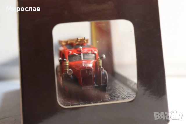 1/72 ATLAS VOLVO ВОЛВО КАМИОН ПОЖАРНА МОДЕЛ КОЛИЧКА, снимка 5 - Колекции - 54302966