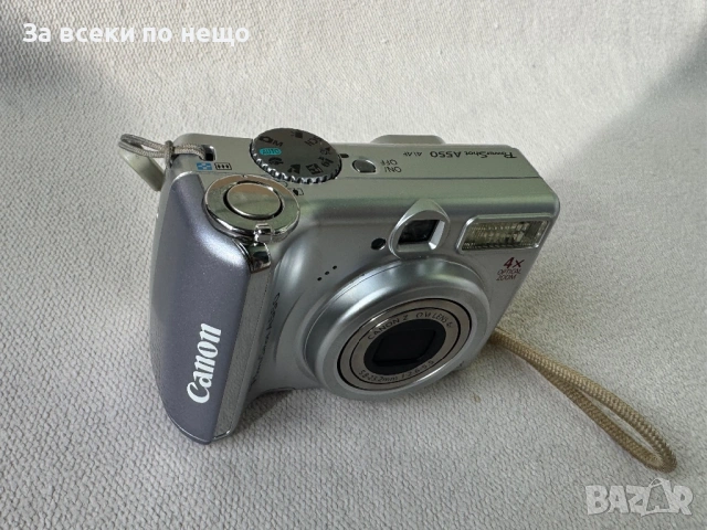 Цифров фотоапарат Canon PowerShot A550 , 7.1 MP , Canon A550, снимка 5 - Фотоапарати - 54060450