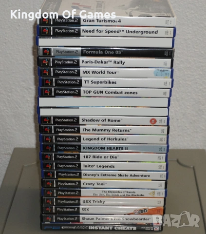 Игри за PS2 NFS Underground/Kingdom Hearts 2/Paris Dakar/Gran Turismo 4/Shadow Of Rome/F1 05, снимка 18 - Игри за PlayStation - 54097225
