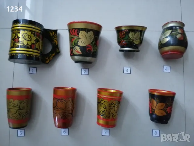 Чаши хохлома