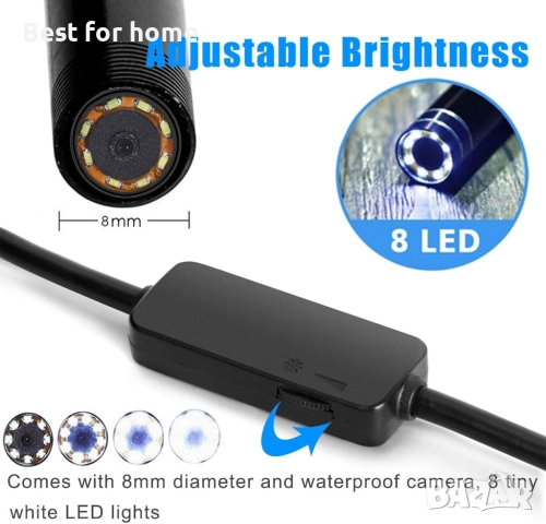 Инспекционна , водоустойчива безжична HD ендоскопска камера за канализационни  тръби, снимка 4 - Други инструменти - 52185592