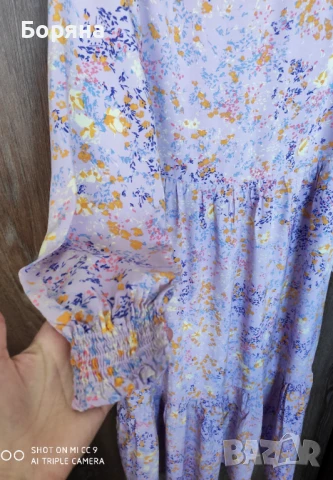 Tom Tailor нова с етикет лилава рокля, снимка 7 - Рокли - 51285531