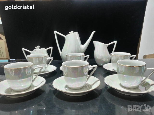 Стар български порцелан чаши за чай , снимка 2 - Антикварни и старинни предмети - 33118106