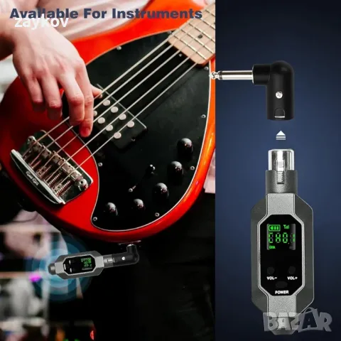 VL Villore безжичен XLR микрофонен конвертор, снимка 8 - Микрофони - 48456548