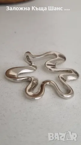 Сребърна висулка , снимка 4 - Колиета, медальони, синджири - 47588521