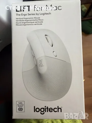 Мишка вертикална Logitech LIFT for Mac bluethoot, снимка 3 - Клавиатури и мишки - 55847604
