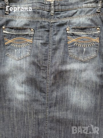 Дънкова пола , снимка 3 - Поли - 38336722