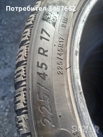 225 45 17 Michelin alpin 6 4бр всесезонни дот 2021г , снимка 4 - Гуми и джанти - 56205959