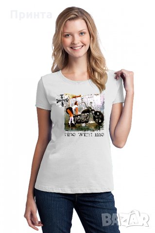 Безплатна доставка,Рокерски тениски с мотори, снимка 8 - Тениски - 30746067