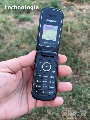 Samsung GT-E1190 – Компактен сгъваем телефон (с капак) / Отлично състояние