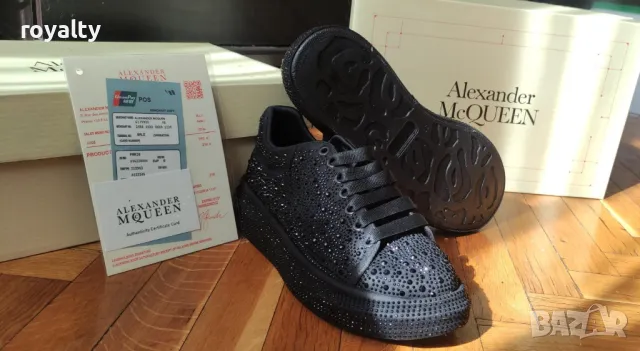 Alexander McQueen дамски маратонки , снимка 2 - Маратонки - 49389220