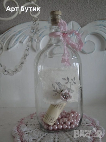 Сватбени покани в бутилки , снимка 2 - Декорация - 52585982