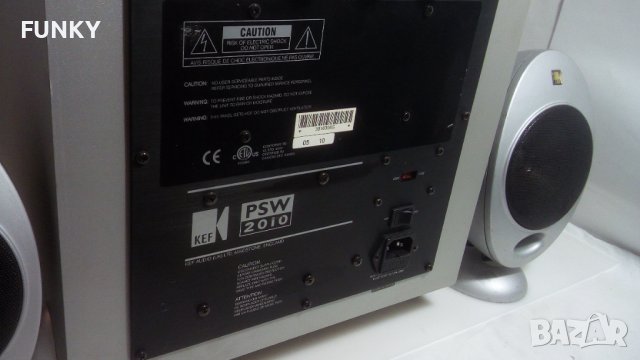 KEF PSW 2010 Subwoofer & HTS2001, снимка 3 - Тонколони - 38856780