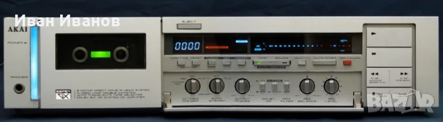 AKAI GX-F71 триглав касетен дек рядък модел