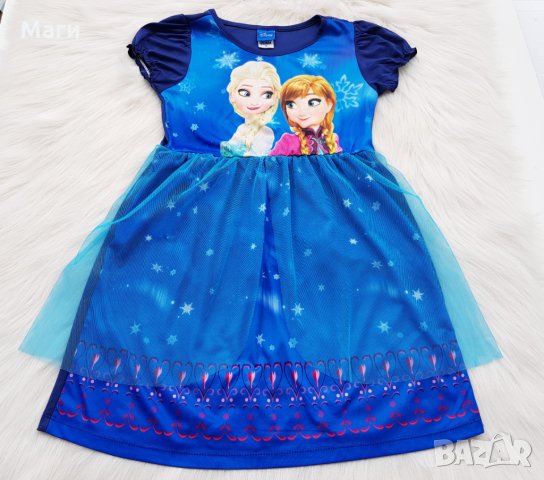 Рокля Елза и Ана 8-9 години
