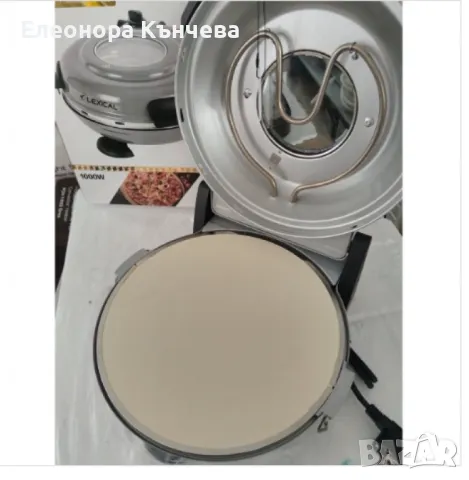 Електрическа тава за пица и хляб, снимка 1