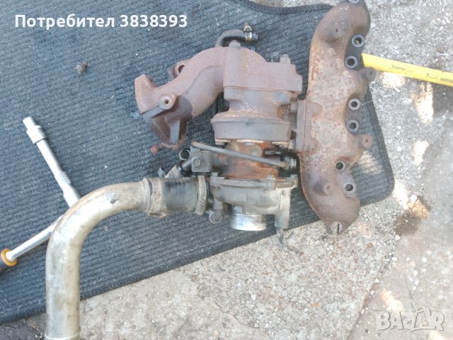 Турбина с водно охлаждане за Опел астра f isuzu 1.7 tds 82 kc.1996г.