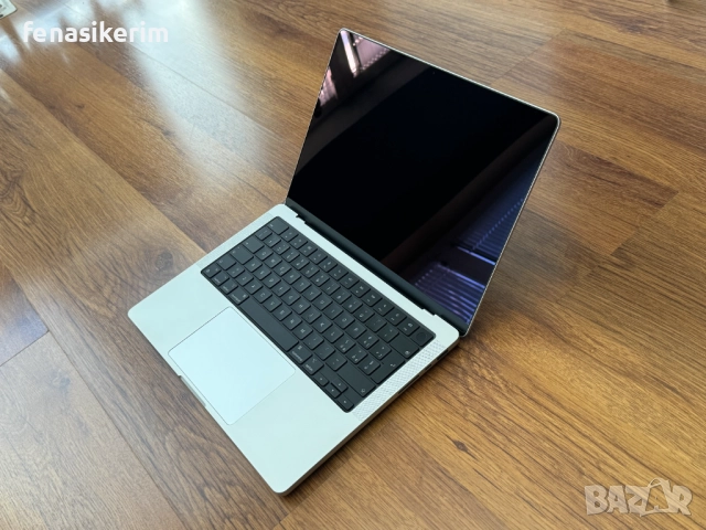 НОВ 14' Apple MacBook Pro 2021 M1 Pro Silver 16GB RAM/512GB SSD/Бат 17 цик, снимка 10 - Лаптопи за работа - 52413736