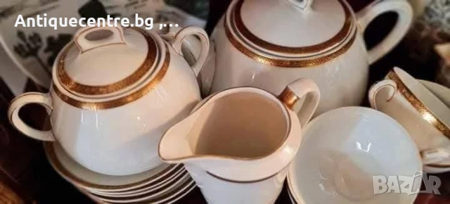 EPIAG D.F.,  Чехословакия. Елегантелен комплект за чай ,капучино  за 6 души. , снимка 8 - Сервизи - 50998604