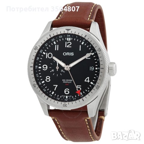 Мъжки часовник ORIS Big Crown Automatic Black Dial Men's Watch НОВ  - 3605.00 лв., снимка 1