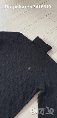 POLO Ralph Lauren Cable Wool / Cashmere POLO Mens Size M НОВО! ОРИГИНАЛ! Мъжки Пуловер Поло!, снимка 1 - Пуловери - 44459093