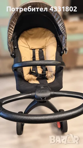 Stokke Xplory X Gold Limited Edition, снимка 2 - Детски колички - 56309446