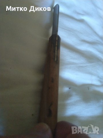 Малко ножче от соца за плодове и белене Велико Търново 165х62мм, снимка 4 - Прибори за хранене, готвене и сервиране - 37069922