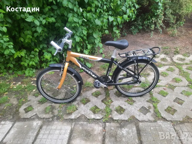 Детски велосипед.Winther I 350 Алуминиев  20 цола гуми,3 скорости, снимка 5 - Велосипеди - 55923291