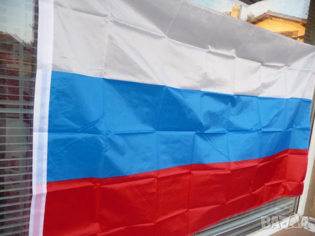 3. Руско знаме Русия герб флаг байрак Россия Москва Санкт Петербург  трикольор, снимка 2 - Декорация за дома - 51174404