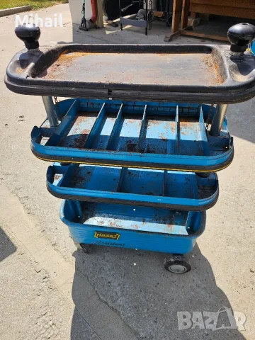 Работна немска количка Hazet Assistent 162N, снимка 3 - Гедорета - 56097284