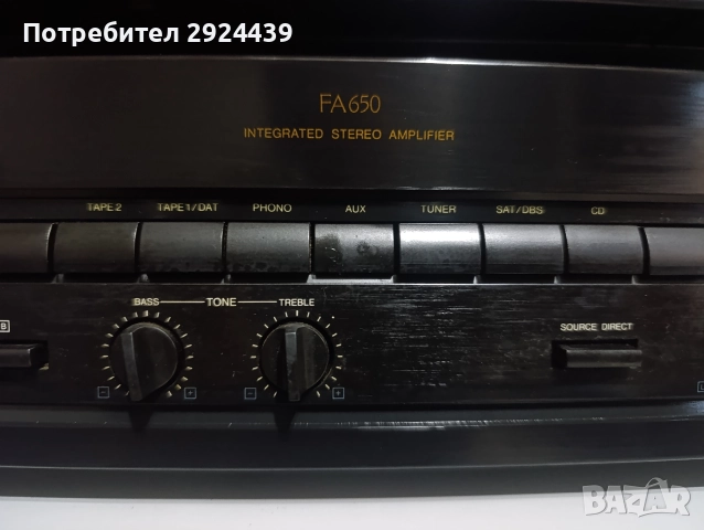 PHILIPS FA 650 ft 650 fc 630, снимка 2 - Ресийвъри, усилватели, смесителни пултове - 52728265