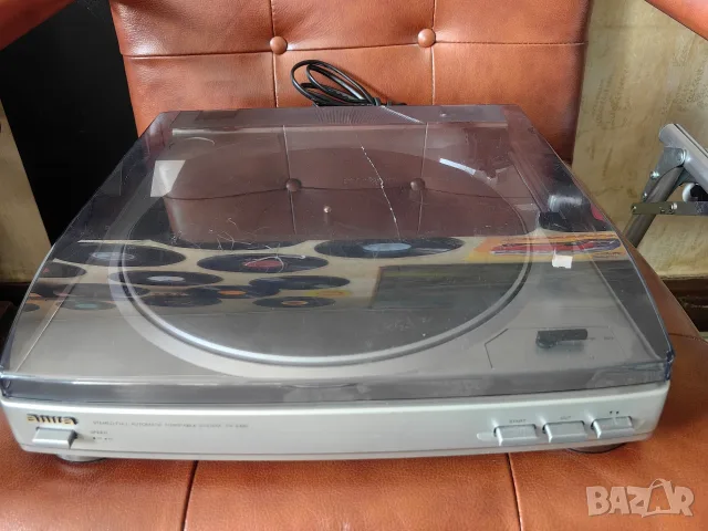 Автоматичен грамофон Denon DP29f /Aiwa PX-E860 ,riaa, снимка 8 - Грамофони - 48990890