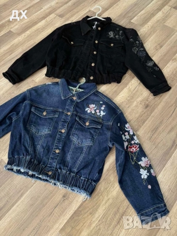 Дамски дънкови якенца, снимка 4 - Якета - 52498084