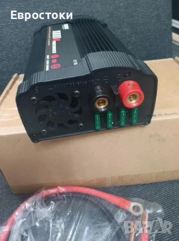 Инвертор NDDI POWER 1000 W преобразувател на напрежение 12 V към 230 V, 3.1 A двоен USB порт, снимка 9 - Аксесоари и консумативи - 50596460