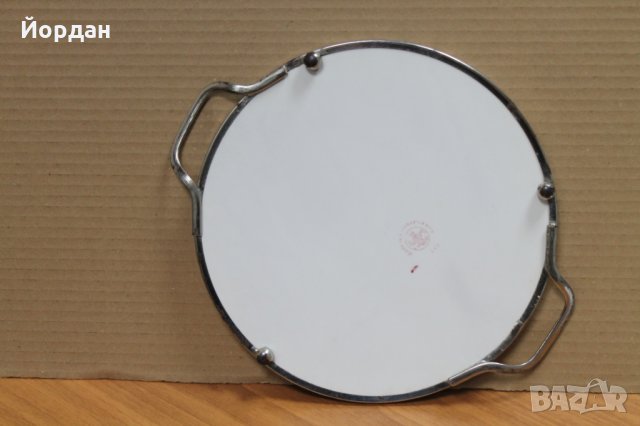 Порцеланов поднос 1920г, снимка 5 - Антикварни и старинни предмети - 35095207