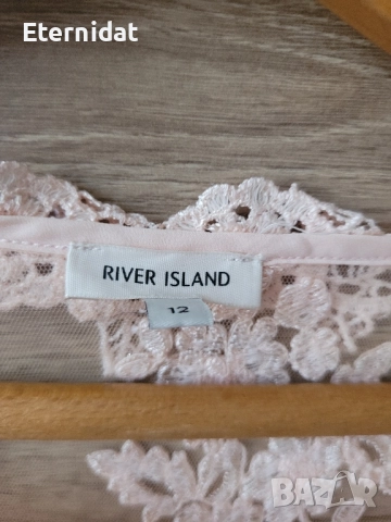 Нова елегантна блуза дантела , снимка 5 - Корсети, бюстиета, топове - 51863297