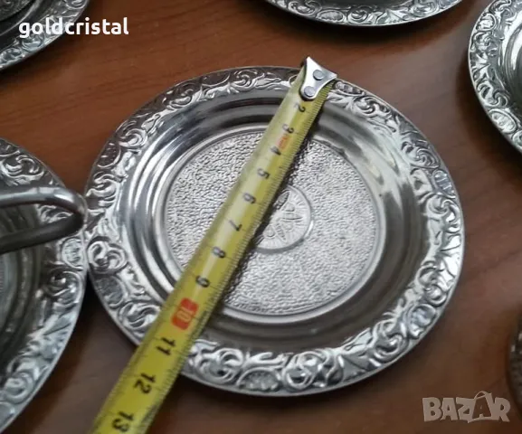 стари руски стакани подстакани , снимка 2 - Антикварни и старинни предмети - 48801527