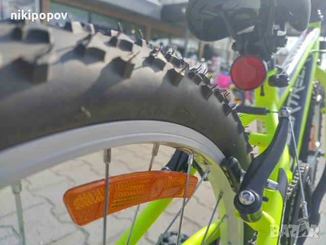 BG Велосипед 20" CYBER жълт, снимка 6 - Велосипеди - 54334508