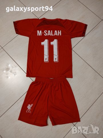 SALAH 11 Liverpool New Ново Детски Екип Салах Ливърпул 2023г Ново