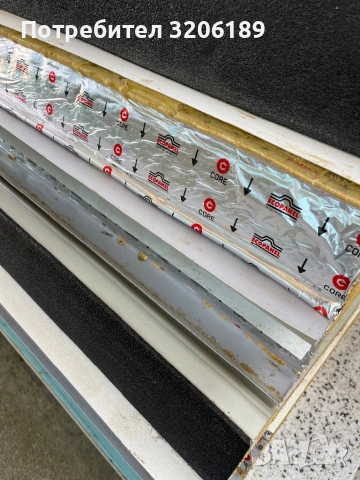 Покривен термопанел 5 см - дължина 6м - 54 кв.м - 9 бр., снимка 4 - Други - 54045098