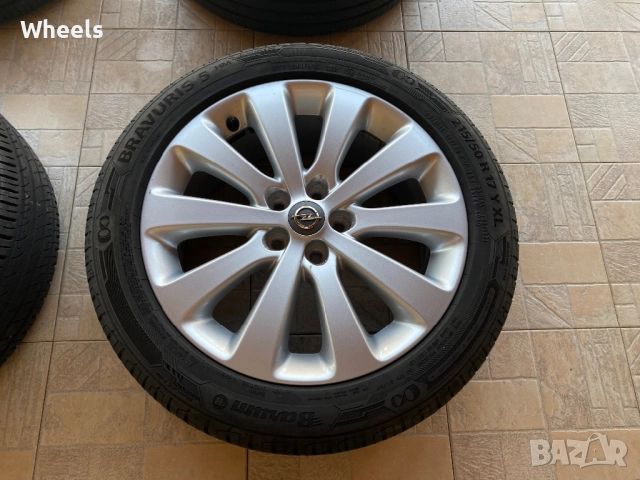 17" 5x105 Opel Original , снимка 3 - Гуми и джанти - 51543437