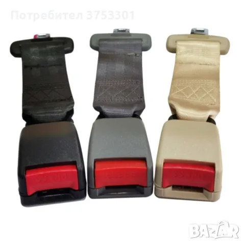 Удължител за предпазен колан, за кола, за бременни жени или пълни хора - ЧЕРЕН, снимка 3 - Аксесоари и консумативи - 47727669