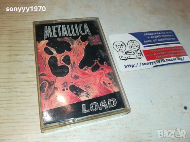 METALLICA-ОРИГИНАЛНА КАСЕТА 3010231532, снимка 2 - Аудио касети - 42780098