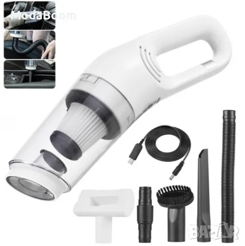 Преносима многофункционална ръчна прахосмукачка за дома и автомобила, снимка 5 - Прахосмукачки - 48869645