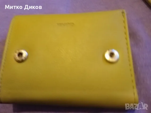 Марково дамско кожено  портмоне две части 115х90мм ново, снимка 9 - Портфейли, портмонета - 48452622