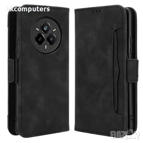 Realme 14 Pro 5G Multiple Card Slots /Magnetic Wallet Калъф и Протектор