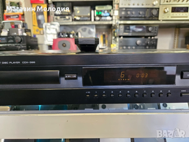 CD Player Yamaha CDX-396 с оригинално дистанционно., снимка 4 - Декове - 52799262