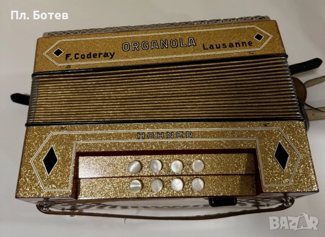 Акордеон Hohner Organola 8 баса, снимка 12 - Акордеони - 52326081