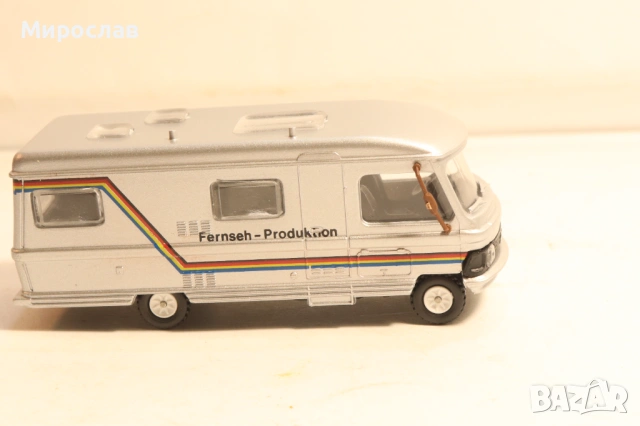 RIETZE H0 MERCEDES BENZ КЕМПЕР КАРАВАНА МОДЕЛ КОЛИЧКА, снимка 6 - Колекции - 54031038